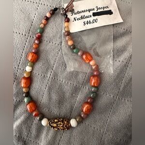 Handmade Jasper Necklace